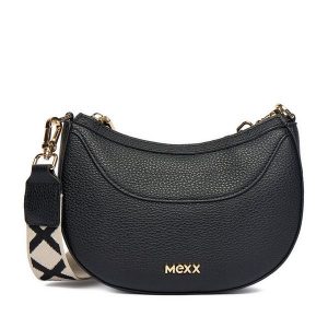 Torebka MEXX. Czarne listonoszki Mexx, bez wzorów, bez dodatków. Za 169,99 zł.