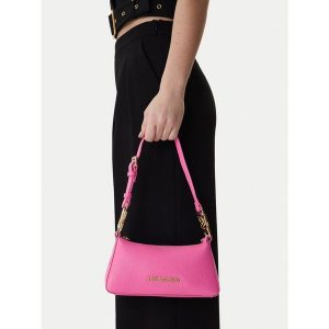 Torebka LOVE MOSCHINO. Czerwone torebki klasyczne LOVE MOSCHINO, bez wzorów, bez dodatków. Za 606,99 zł.