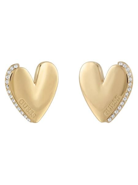 Guess Kolczyki JUBE06 089JW Złoty. Żółte kolczyki Guess, ze stali. Za 328,99 zł.