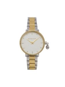 Michael Kors Zegarek Pyper MK7574 Srebrny. Szare, analogowe zegarki Michael Kors. Za 879,99 zł.