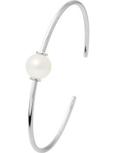 Pearl Addict Srebrna bransoletka "Prestige" z perłami rozmiar: onesize. Białe bransoletki Pearl Addict, z perłą, srebrne. Za 343,73 zł.