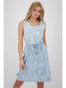 Alife and kickin Sukienka "Doja" w kolorze błękitnym rozmiar: S. Niebieskie sukienki Alife and Kickin, s, bez wzorów, bez kołnierzyka, bez ramiączek, midi. Za 82,99 zł.
