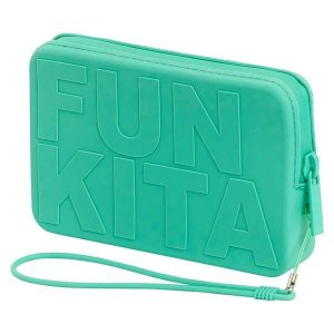 Torebka saszetka damska Funkita Catch Up Clutch Bag Mint Kiss. Zielone nerki i saszetki Funkita, bez wzorów, z materiału. Za 52,99 zł.
