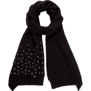 Szal LIU JO - Scoarpa 30x175 Appli N67247 M0300 Nero 22222. Szaliki marki Liu Jo. W wyprzedaży za 229,00 zł.