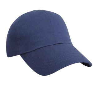 Bawełniana Czapka Z Daszkiem Drill Heavy. Brązowe czapki RESULT HEADWEAR, bez wzorów, z bawełny. Za 37,99 zł.