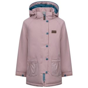 Trespass Roselettie - Damska kurtka przeciwdeszczowa Mid Rose. Czerwone kurtki Trespass, bez wzorów, z puchu, bez kaptura. Za 341,99 zł.