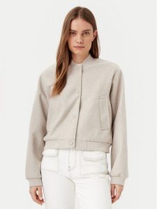Noisy May Kurtka bomber Eddi 27032203 Beżowy Regular Fit. Brązowe kurtki Noisy may, m, bez wzorów, z syntetyku, bez kaptura. Za 179,99 zł.