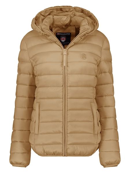 Canadian Peak Kurtka pikowana "Akitaleak" w kolorze jasnobrązowym rozmiar: XXL. Brązowe kurtki Canadian Peak, xxl, bez wzorów, bez kaptura. Za 139,54 zł.