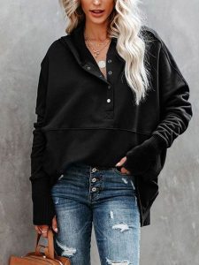 Milan Kiss Bluza w kolorze czarnym rozmiar: L. Czarne bluzy Milan Kiss, l, bez wzorów, bez kaptura. Za 158,10 zł.