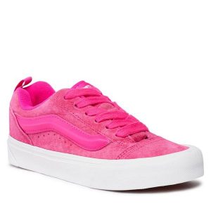 Tenisówki Vans. Czerwone trampki Vans, bez wzorów, bez zapięcia. Za 269,99 zł.