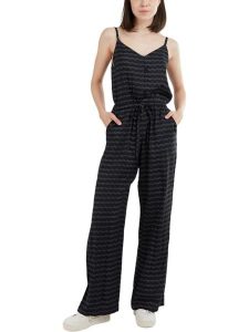 Kombinezon damski Fundango Alisha Jumpsuit. Czarne kombinezony FUNDANGO, na lato, s, bez wzorów, z materiału, bez kołnierzyka, bez ramiączek. Za 299,00 zł.