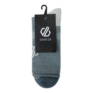Skarpety unisex trekkingowe Merino Dare 2b. Białe skarpetki Dare 2b, bez wzorów, z wełny. W wyprzedaży za 89,99 zł.