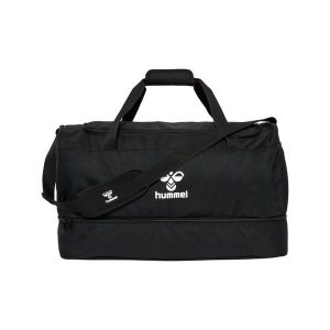 Torba sportowa piłkarska z podwójnym dnem Hummel hmlCORE 2.0 SPORTS BAG r.LTorba. Czarne torby podróżne i sportowe Hummel, bez wzorów. Za 167,00 zł.