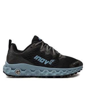 Buty do biegania Inov-8. Czarne buty sportowe Inov-8, bez wzorów, bez zapięcia, do biegania. Za 499,99 zł.