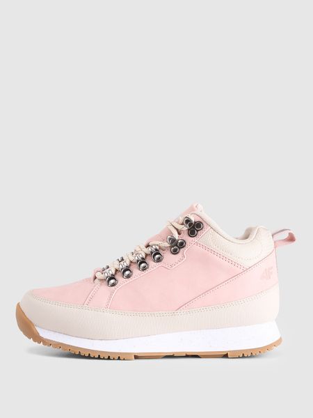 4F Buty przejściowe dziewczęce - różowe 33. Czerwone swetry oversize 4f, na zimę, bez wzorów, z gumy, bez ramiączek. Za 249,99 zł.