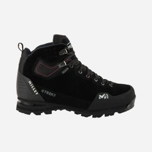 Buty trekkingowe damskie MILLET W G Trek 3 Goretex czarny. Czarne buty trekkingowe Millet, z gore-texu, bez zapięcia. Za 658,46 zł.