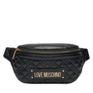 Nerka LOVE MOSCHINO. Czarne nerki i saszetki LOVE MOSCHINO, bez wzorów. Za 439,99 zł.