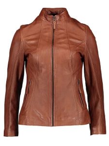 7eleven Skórzana kurtka w kolorze jasnobrązowym rozmiar: 38. Brązowe kurtki 7eleven, bez wzorów, ze skóry, bez kaptura. Za 323,50 zł.