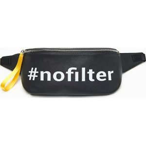 Saszetka z hashtagiem - Czarny. Nerki i saszetki marki House. Za 69,99 zł.