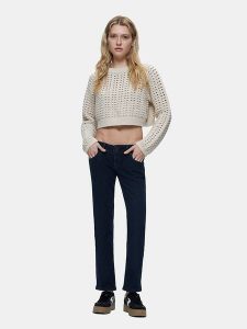 LTB Dżinsy "Molly 200" - Slim fit - w kolorze granatowym rozmiar: W33/L34. Niebieskie jeansy LTB, z aplikacjami, ze skóry. Za 166,88 zł.