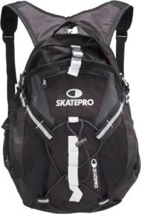 Odzież Rolki unisex SkatePro Fitness Plecak - Czarny. Biała plecaki SKATEPRO. Za 205,99 zł.