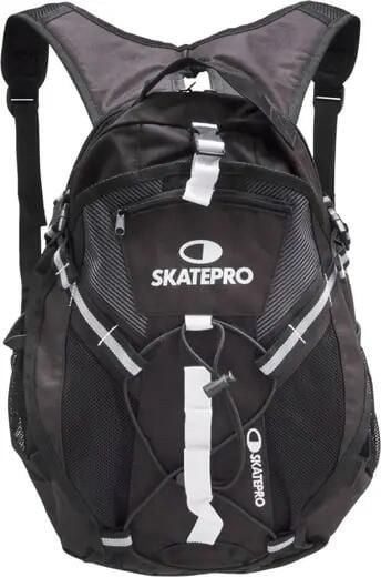 Odzież Rolki unisex SkatePro Fitness Plecak - Czarny. Biała plecaki SKATEPRO. Za 205,99 zł.