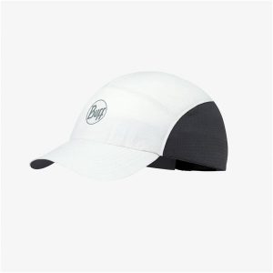 Czapka z daszkiem BUFF SPEED CAP. Niebieskie czapki Buff, bez wzorów, sportowe. W wyprzedaży za 104,93 zł.
