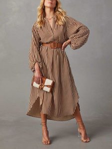 LA Angels Sukienka w kolorze jasnobrązowym rozmiar: M. Brązowe sukienki LA Angels, m, bez wzorów, z tkaniny, bez kołnierzyka, bez ramiączek, midi. Za 210,32 zł.