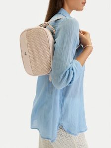 Roxy Torebka CEO-ROXY-L-001-09 Beżowy. Brązowe torebki klasyczne Roxy, bez wzorów, z materiału, bez dodatków. Za 139,99 zł.