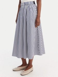 JOOP! Spódnica trapezowa Saskia 30102210 Niebieski Regular Fit. Niebieskie spódnice JOOP!, bez wzorów, z bawełny. Za 469,99 zł.
