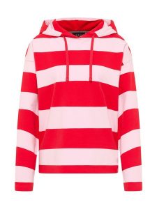 ELBSAND Bluza "Eydis" w kolorze jasnoróżowo-czerwonym rozmiar: L. Czerwone bluzy ELBSAND, l, bez wzorów, z kapturem. Za 191,52 zł.