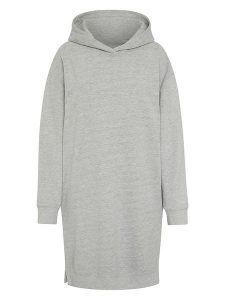 Polo Sylt Sukienka dresowa w kolorze szarym rozmiar: XS. Szare sukienki Polo Sylt, na co dzień, xs, bez wzorów, z dresówki, bez kołnierzyka, bez ramiączek, midi, proste. Za 139,95 zł.