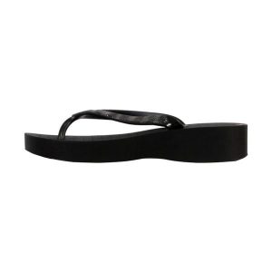 Japonki damskie Ipanema Mesh X Plat. Czarne klapki Ipanema, bez wzorów, z materiału, bez obcasa. Za 87,99 zł.