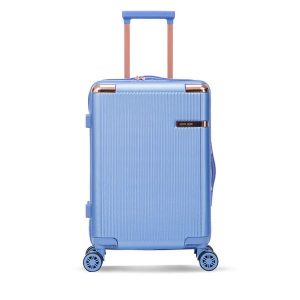 Walizka kabinowa Semi Line. Niebieskie walizki Semi-line, bez wzorów. Za 179,99 zł.