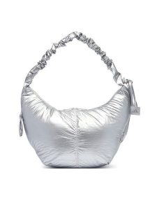 Adidas Torebka Metal Shoulder Bag KH4502 Srebrny. Szare torebki klasyczne ADIDAS, bez wzorów, ze skóry, bez dodatków. Za 149,99 zł.