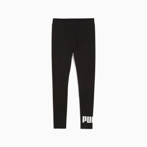 Legginsy damskie Puma ESS LOGO czarne 68832901 r M. Czarne legginsy Puma, bez wzorów, z bawełny. Za 92,08 zł.