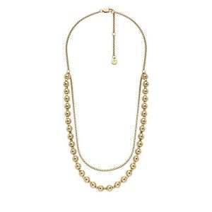 Naszyjnik Fossil. Żółte naszyjniki Fossil, złote. Za 239,99 zł.