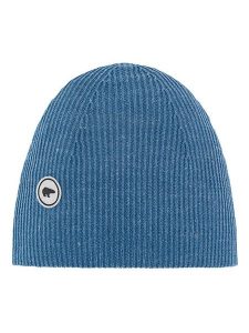 Eisbär Lniana czapka "Lin OS" w kolorze niebieskim rozmiar: onesize. Niebieskie czapki Eisbar, z aplikacjami, ze lnu. Za 142,87 zł.