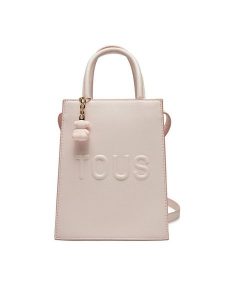 TOUS Torebka Brenda 2002105915 Różowy. Czerwone torebki klasyczne Tous, bez wzorów, ze skóry, bez dodatków. Za 549,99 zł.