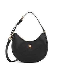 U.S. Polo Assn. Torebka BIUXT8388WVP Czarny. Czarne torebki klasyczne U.S. Polo Assn., bez wzorów, z tworzywa sztucznego, bez dodatków. Za 269,99 zł.
