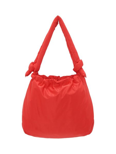 OPUS Torebka "Apippa" w kolorze czerwonym rozmiar: onesize. Czerwone shopper bag Opus, bez wzorów, z materiału, na ramię, bez dodatków. Za 79,03 zł.