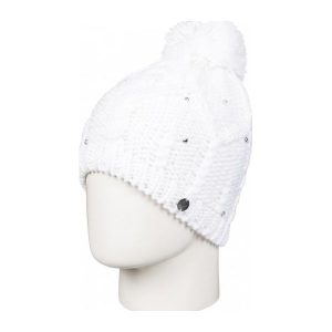 Roxy Damska Czapka Shoot Star Bean J Hats Bright White. Czapki marki Roxy. W wyprzedaży za 99,00 zł.