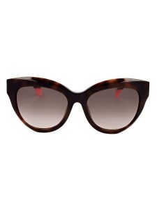 Furla Damskie okulary przeciwsłoneczne w kolorze brązowo-jasnobrązowym rozmiar: 54. Brązowe okulary przeciwsłoneczne Furla. Za 229,95 zł.
