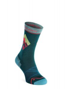 Skarpety merino damskie Ortovox Alpine Light Comp Mid Socks. Zielone skarpetki ORTOVOX, bez wzorów, z materiału. Za 103,39 zł.
