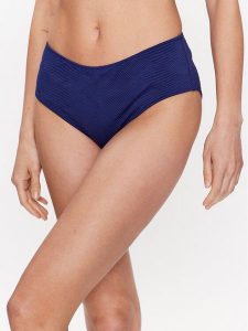 Selmark Dół od bikini BI203 Granatowy. Niebieskie bikini Selmark, bez wzorów, z syntetyku. Za 159,99 zł.