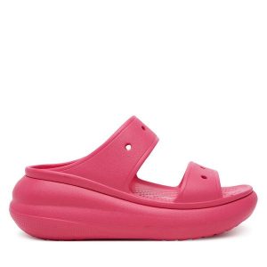 Klapki Crocs. Czarne klapki Crocs, bez wzorów, bez obcasa. Za 259,99 zł.