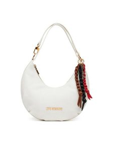LOVE MOSCHINO Torebka JC4308PP0MK1110A Biały. Białe torebki klasyczne LOVE MOSCHINO, bez wzorów, ze skóry, bez dodatków. Za 639,99 zł.