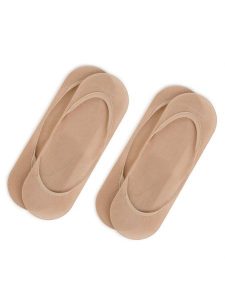 Tommy Hilfiger Stopki 353006001 Beżowy. Brązowe skarpetki TOMMY HILFIGER, bez wzorów, z materiału. Za 49,99 zł.