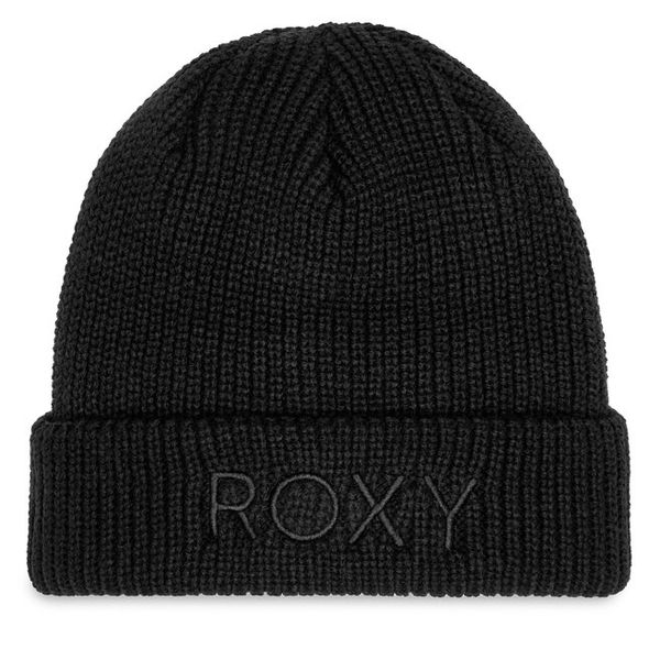 Czapka Roxy. Czarne czapki Roxy, bez wzorów. Za 79,99 zł.