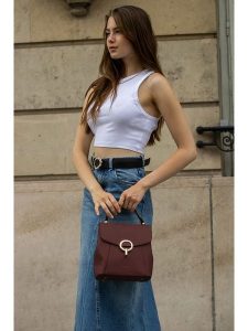 Victor & Hugo Paris Skórzany plecak "Elena" w kolorze brązowym - 20 x 21 x 12 cm rozmiar: onesize. Brązowe plecaki Victor & Hugo Paris. Za 326,99 zł.